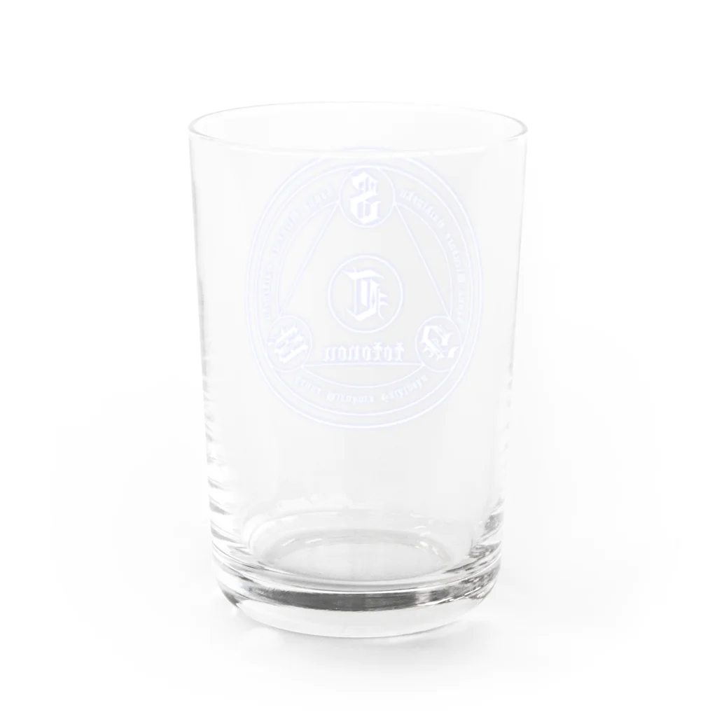 くりたろうのととのう魔方陣 Water Glass :back