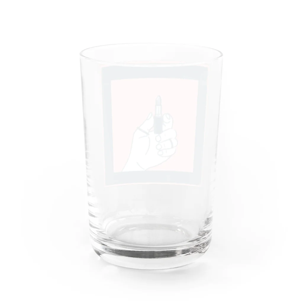 Rei Yamaguchiのrip stick Water Glass :back