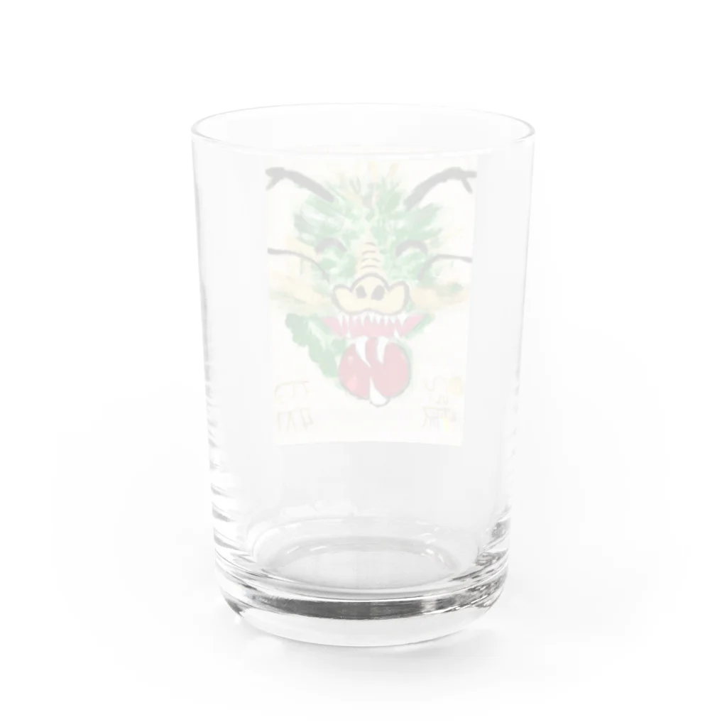 YUMEKITIの緑龍 Water Glass :back