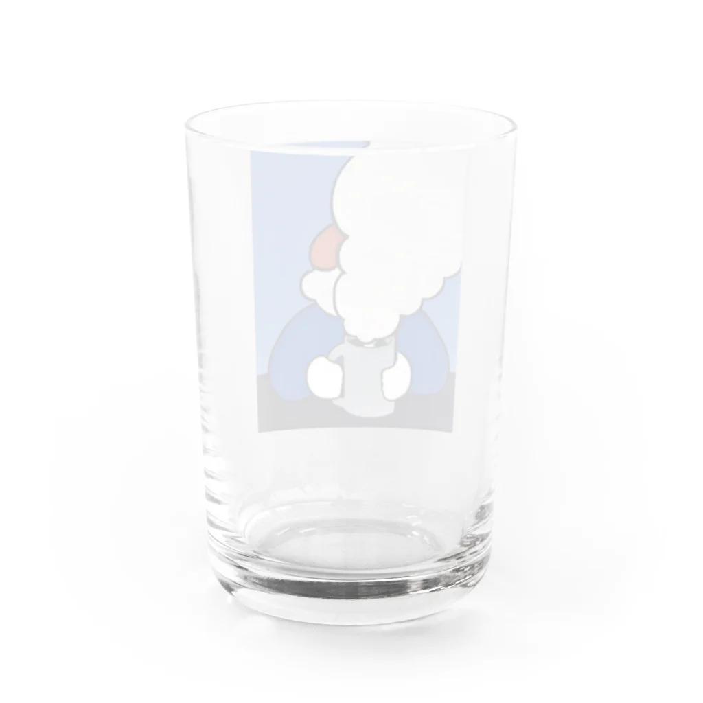 ヤマグチナナコ Yamaguchi NanakoのCoffee on the table Water Glass :back