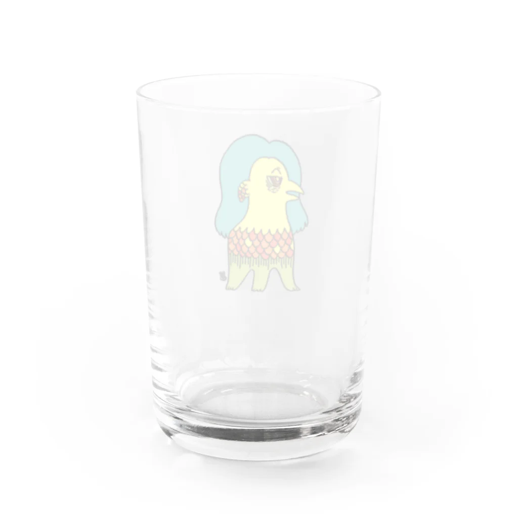 はすじろうにうにのアマビエ Water Glass :back