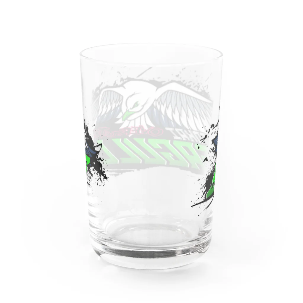 PB.Designsの東海シーガルズ Over The Top 公認 Water Glass :back