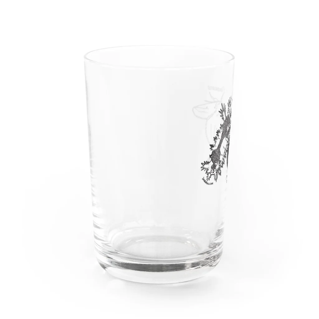 芋活.comのイラガ Water Glass :back