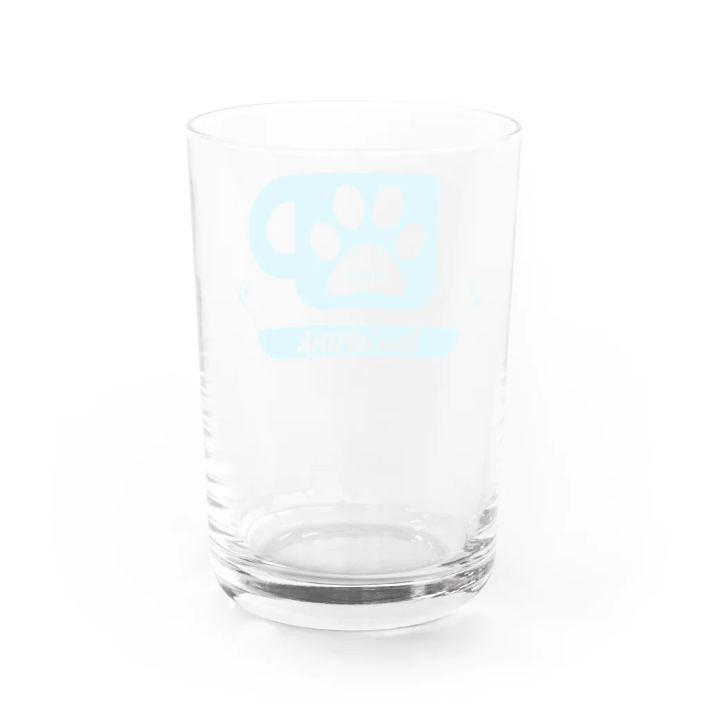 Ba'drunkのBa'drunk for Boys ロゴ Water Glass :back