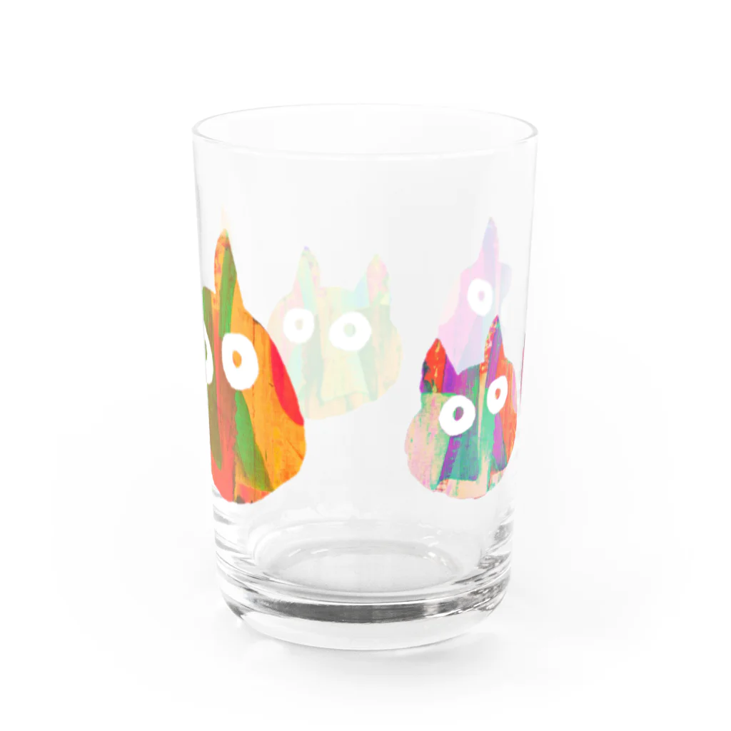 ヒカリタケウチのアナログからのデジタルマチ Water Glass :back