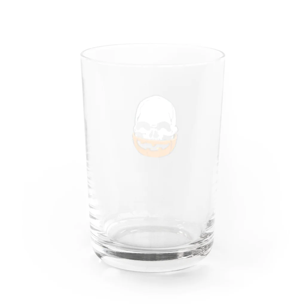 ЯeのMr.Pumpkin･skeleton Water Glass :back