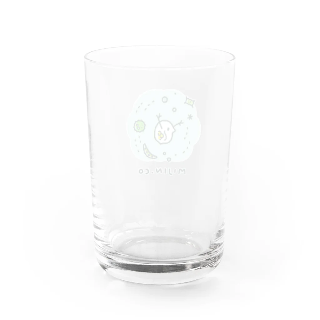 なんの脈絡もない雑貨店のミジコレ2020 Water Glass :back