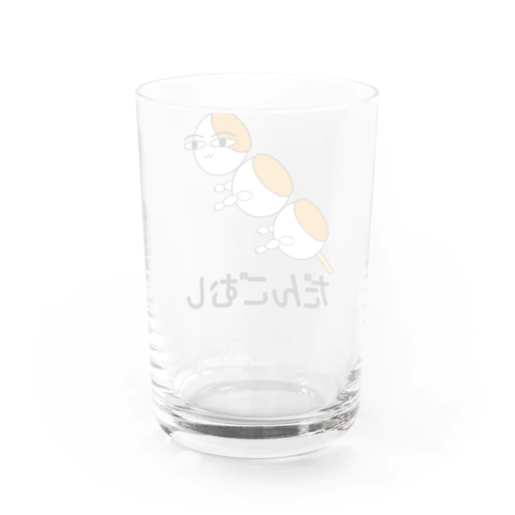 しる猫☆ミ雑貨店のだんごむし Water Glass :back