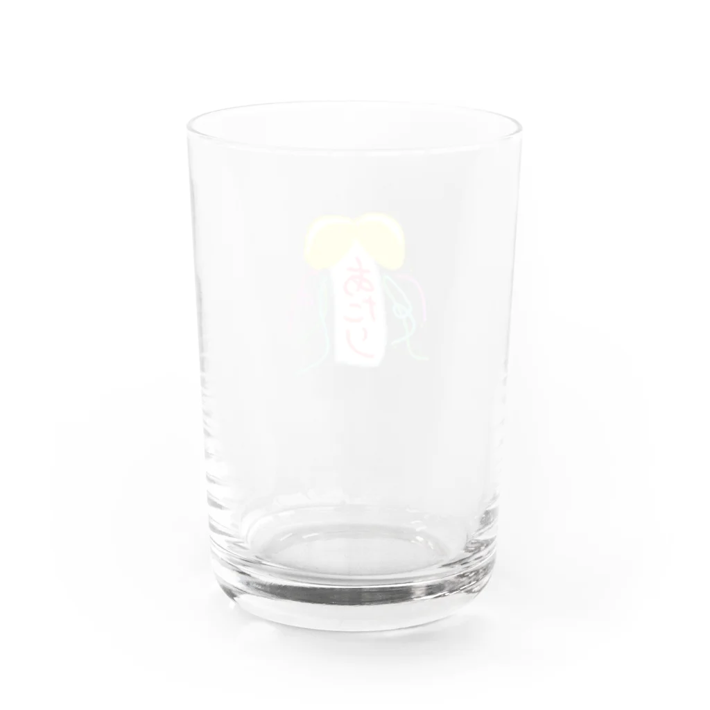pon shopのponあたりくす玉 Water Glass :back