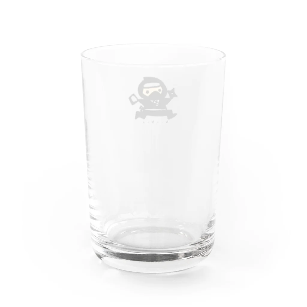 ぱんだうさぎ亭リズのこども忍者ＮｉｎＮｉｎくん Water Glass :back