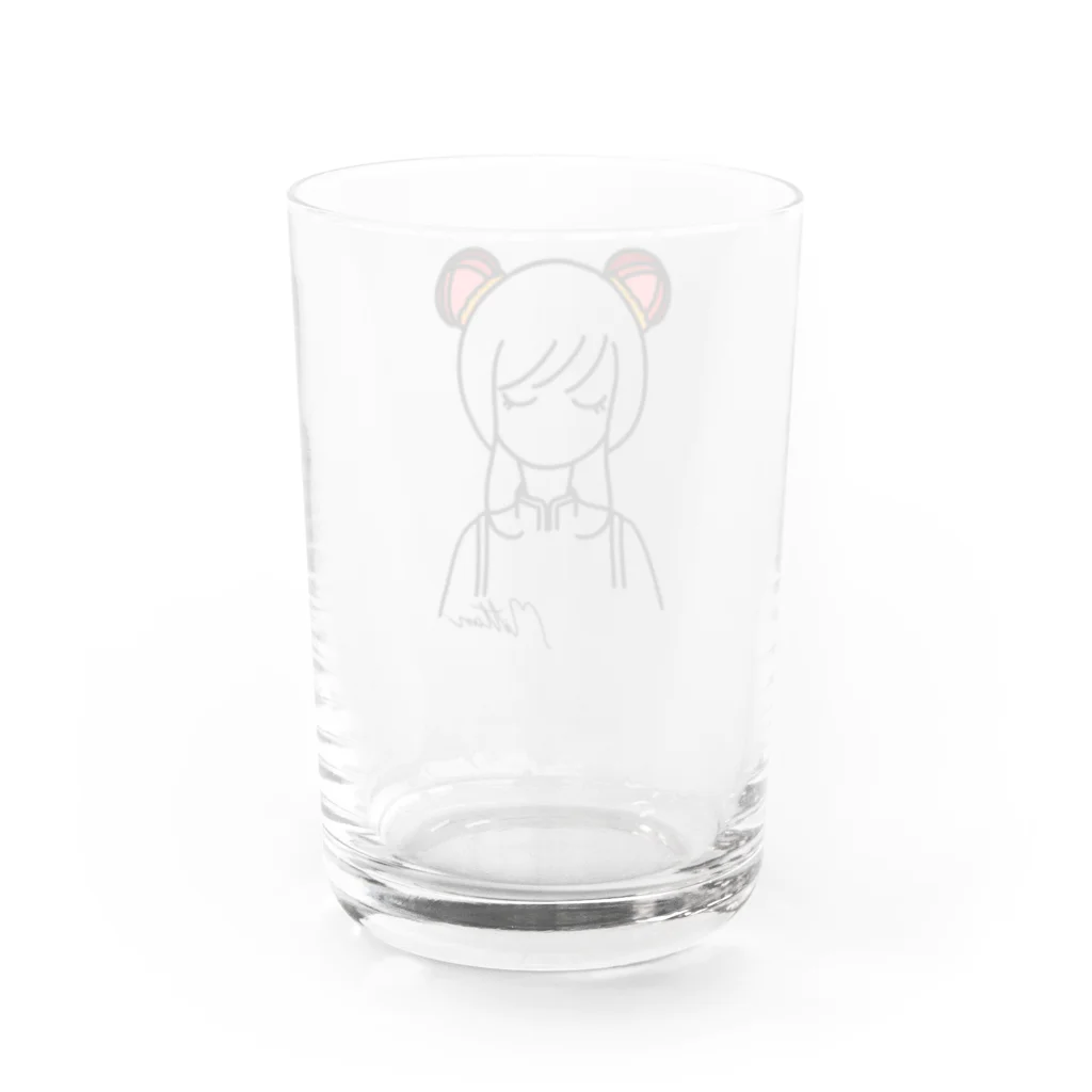 みったん🐰🌙のチャイナ風♡みったん Water Glass :back