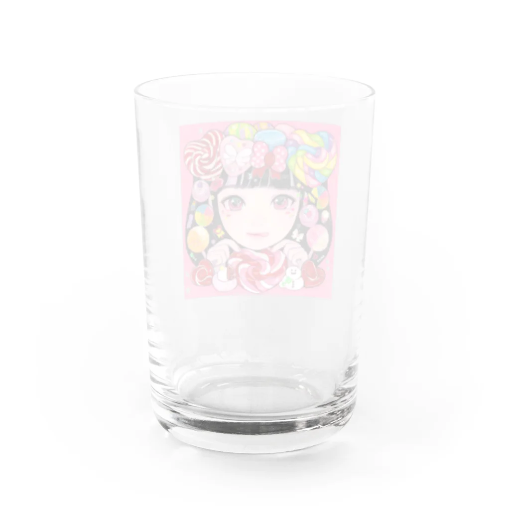 巽千沙都のろりちゃん Water Glass :back