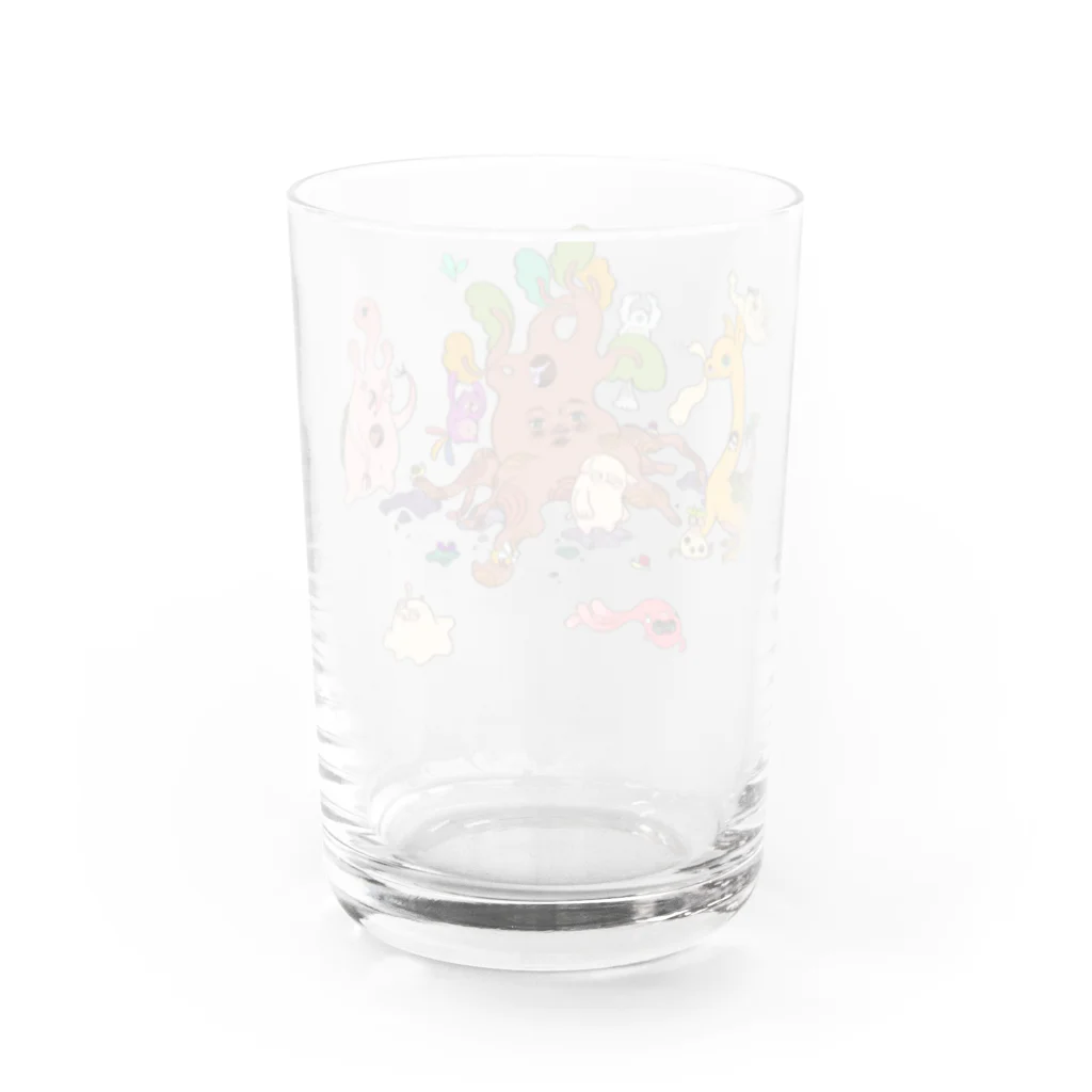 雨田ヒナタのもぞもぞ Water Glass :back