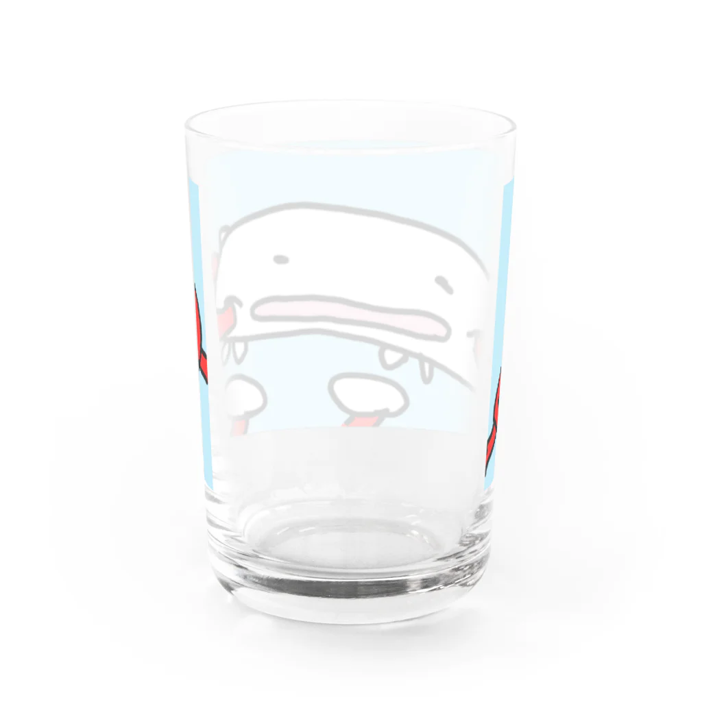 ダイナマイト87ねこ大商会のカニマッサージをうけるねこです Water Glass :back