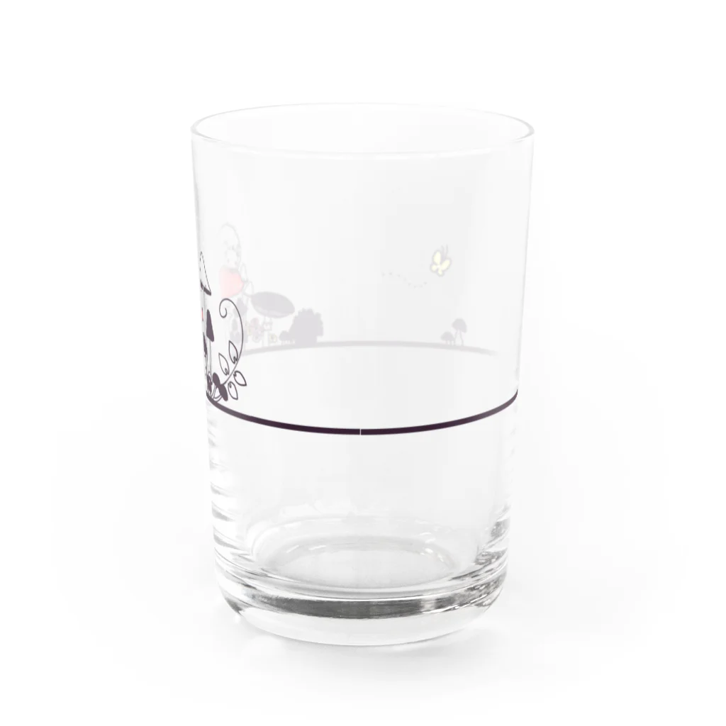 エトピリカのはりねずみのおさんぽ Water Glass :back