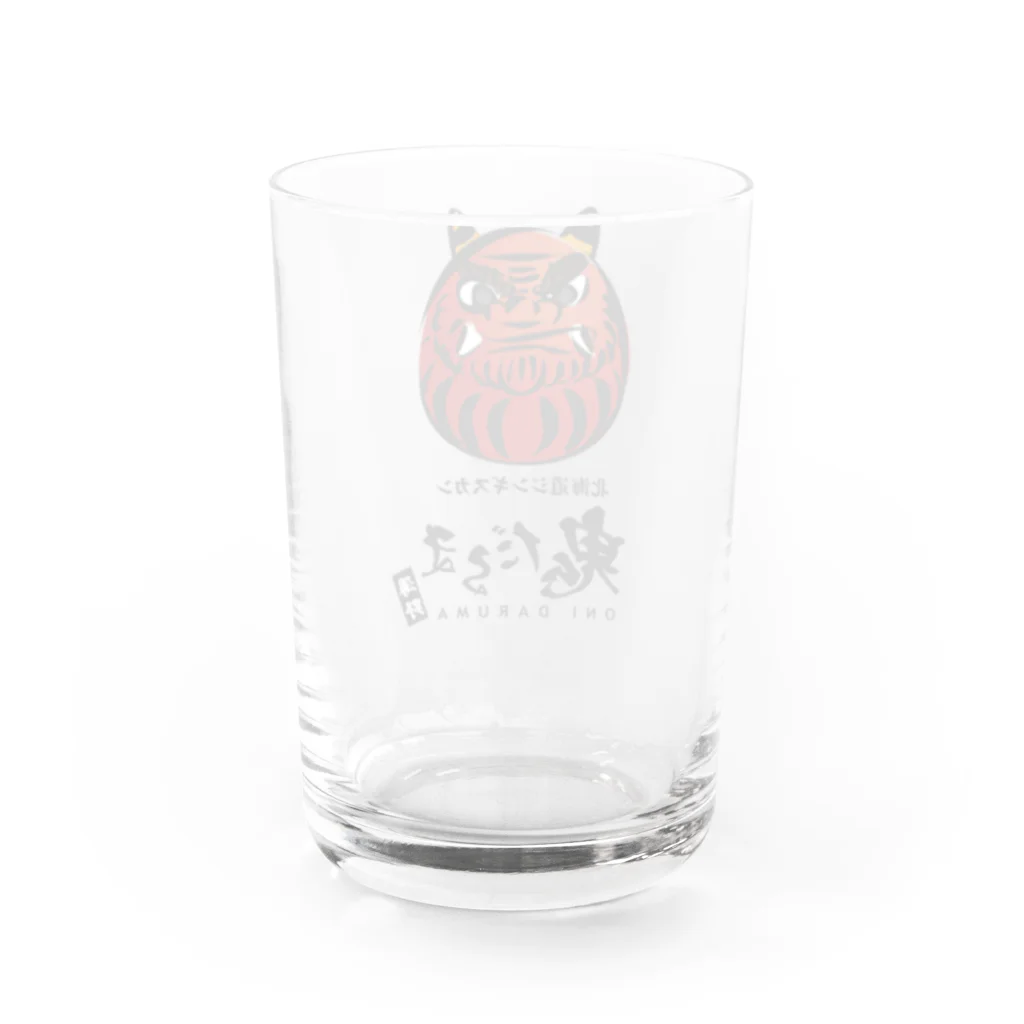 NIPPON DESIGNの北海道ジンギスカン 鬼だるま 薄野 Water Glass :back