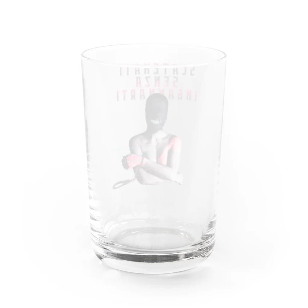 UNIREBORN WORKS ORIGINAL DESGIN SHOPのSCATENATI SENZA INGANNARTI Water Glass :back