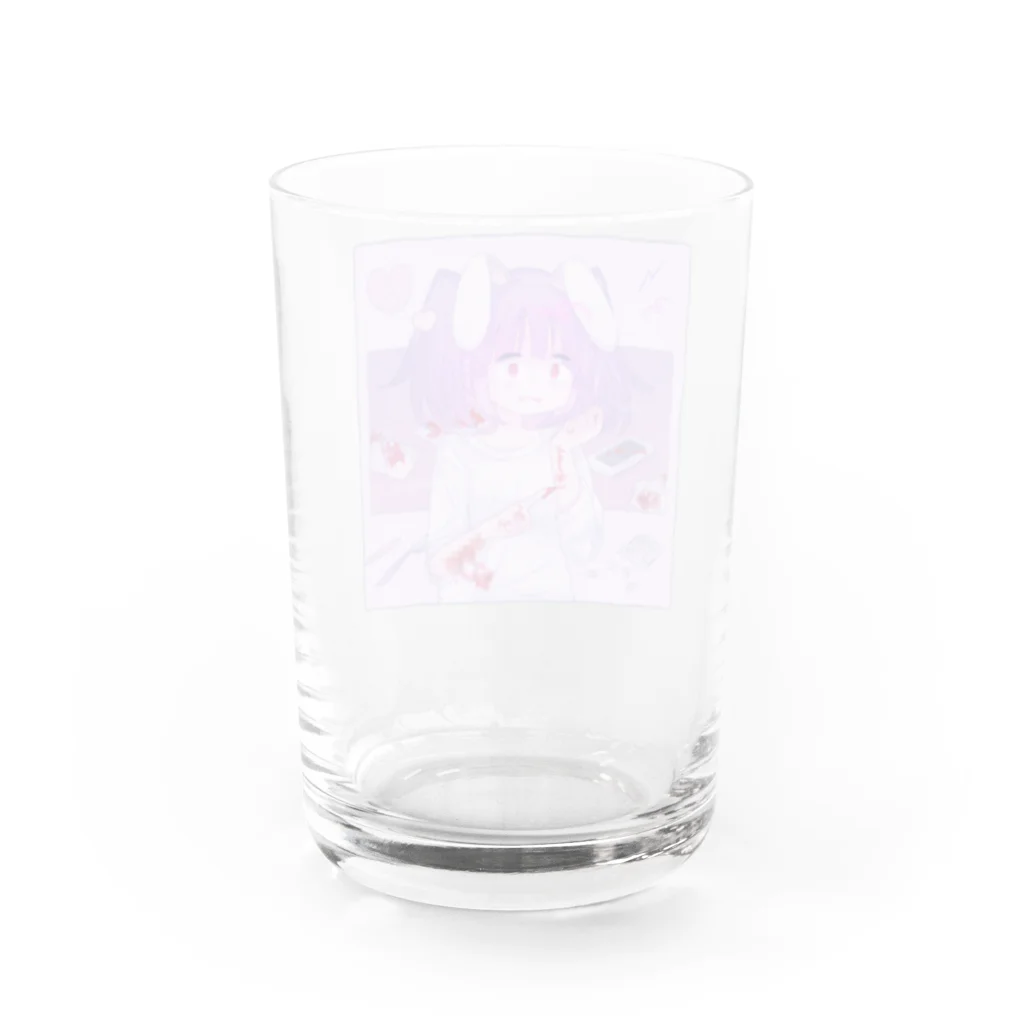 あくむ病院のそれでもすき。 Water Glass :back