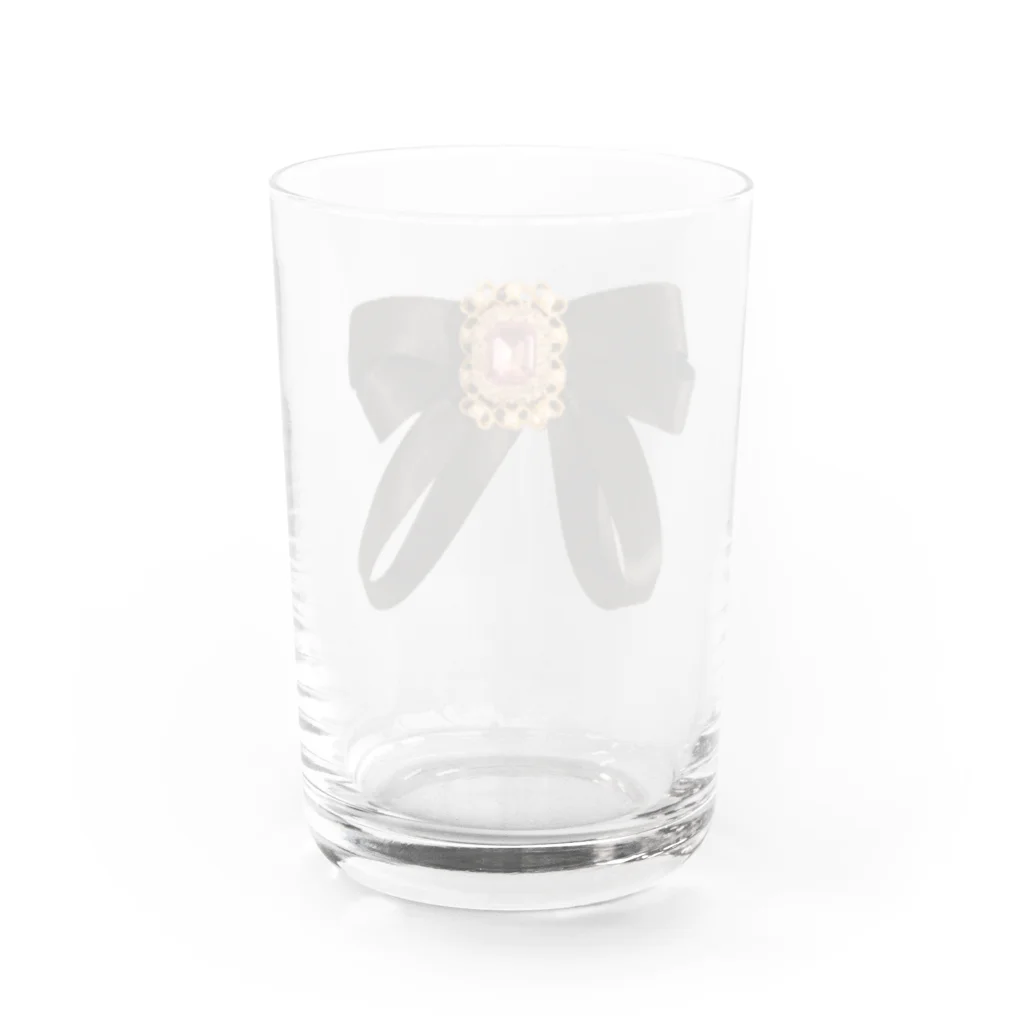 💜Salon de Lucia💜のBijoux Ribbon Water Glass :back