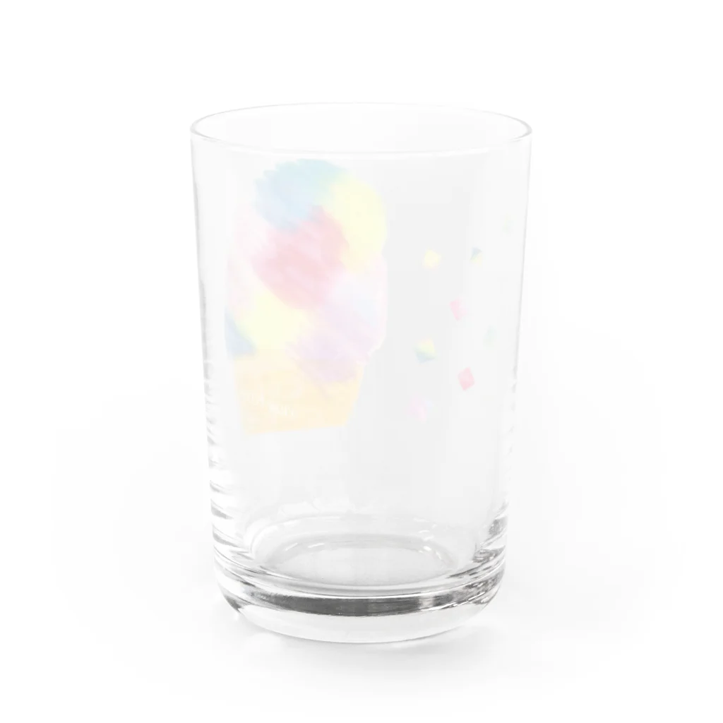 rusieberryのしあわせなカップケーキ Water Glass :back