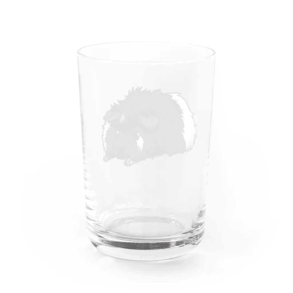 LichtmuhleのMocaちゃんグッズ Water Glass :back