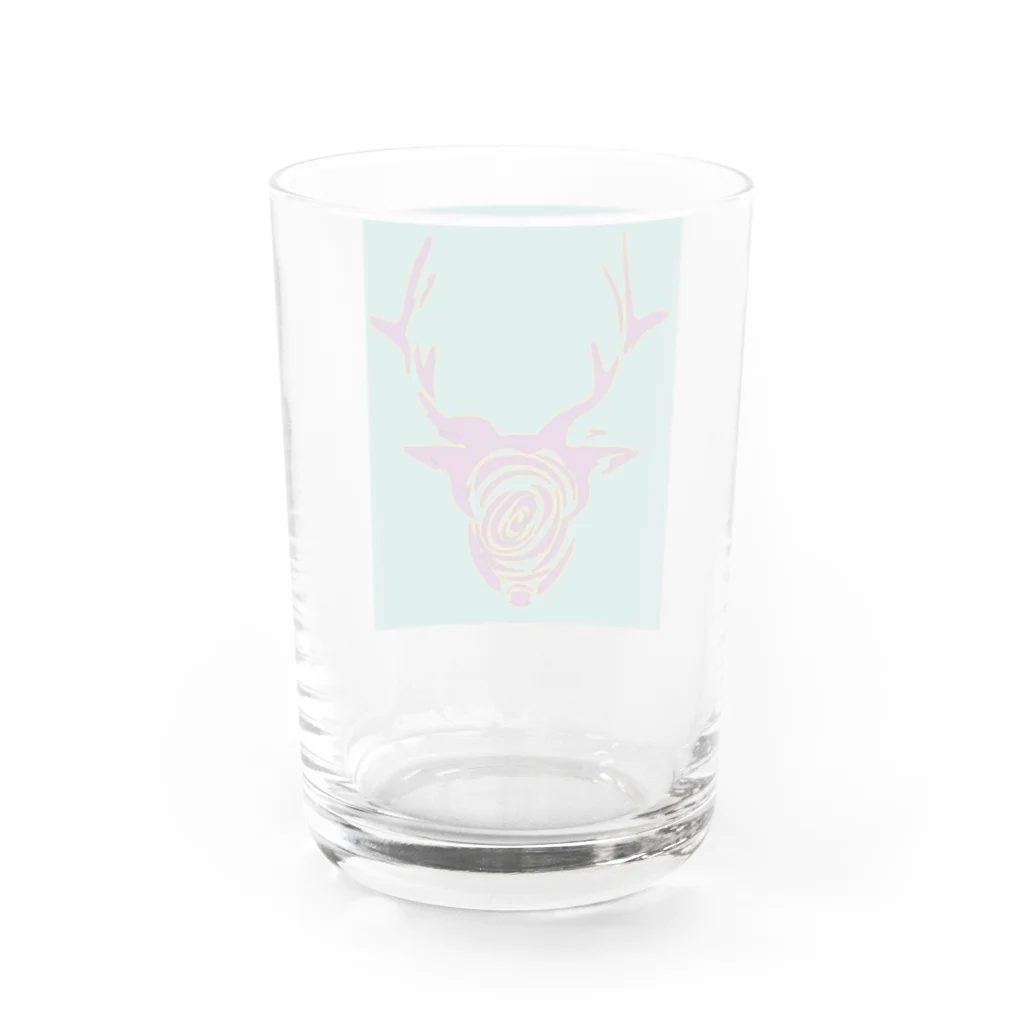 NENRINのNENRIN シカ（イロ） Water Glass :back