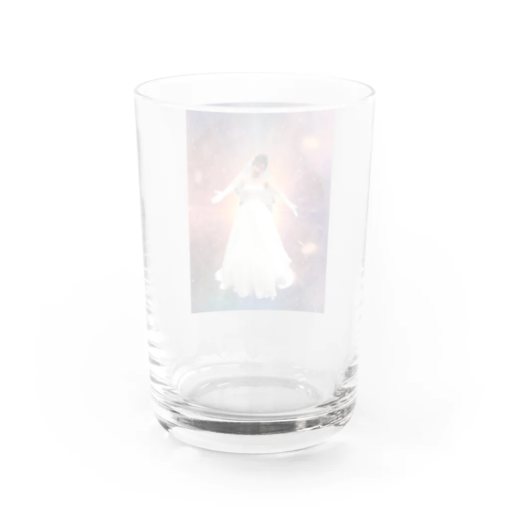 はなくそイラストのユキコ　ウエディングエディション Water Glass :back