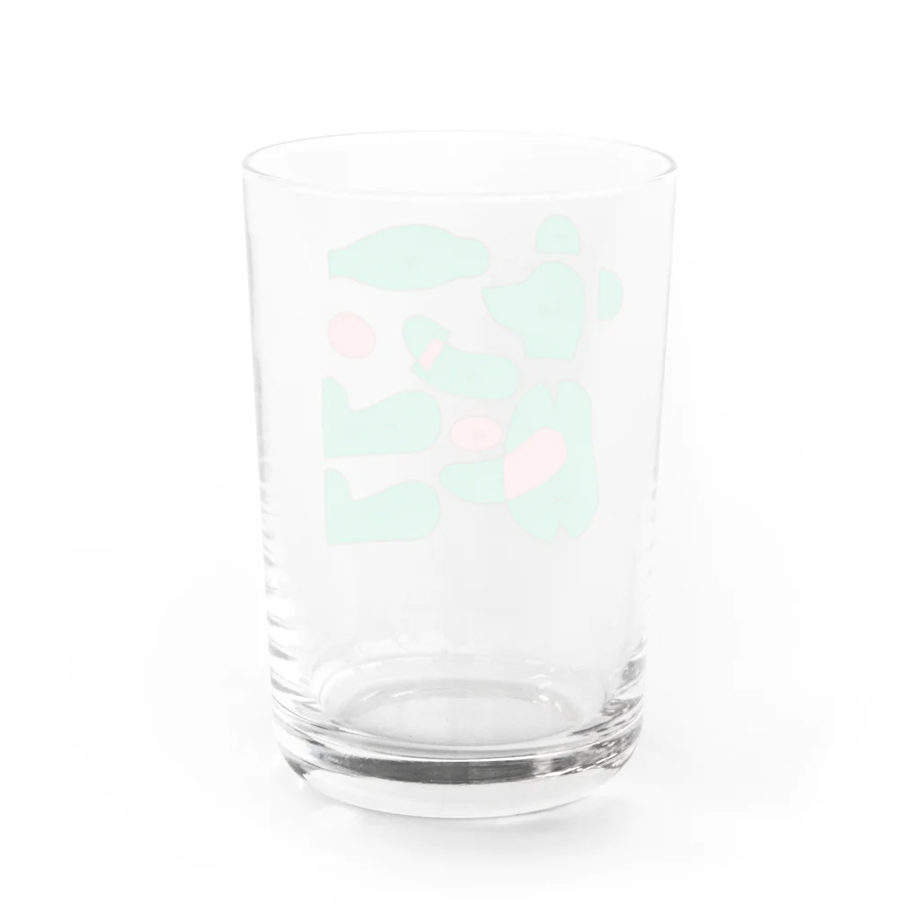 都会のくまねずみくん taaamaのくまさんの作り方 Water Glass :back