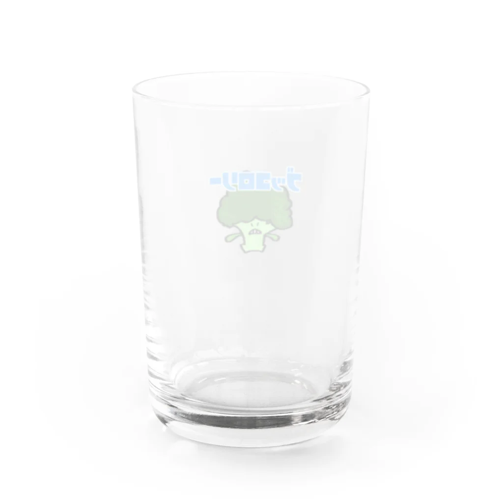 atsukeenのブッコロリー・ブロッコリー Water Glass :back