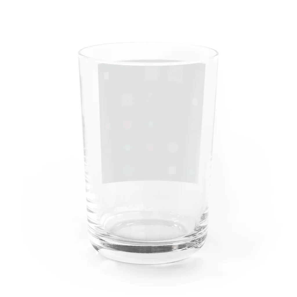 senbaku商店の○△□ Water Glass :back