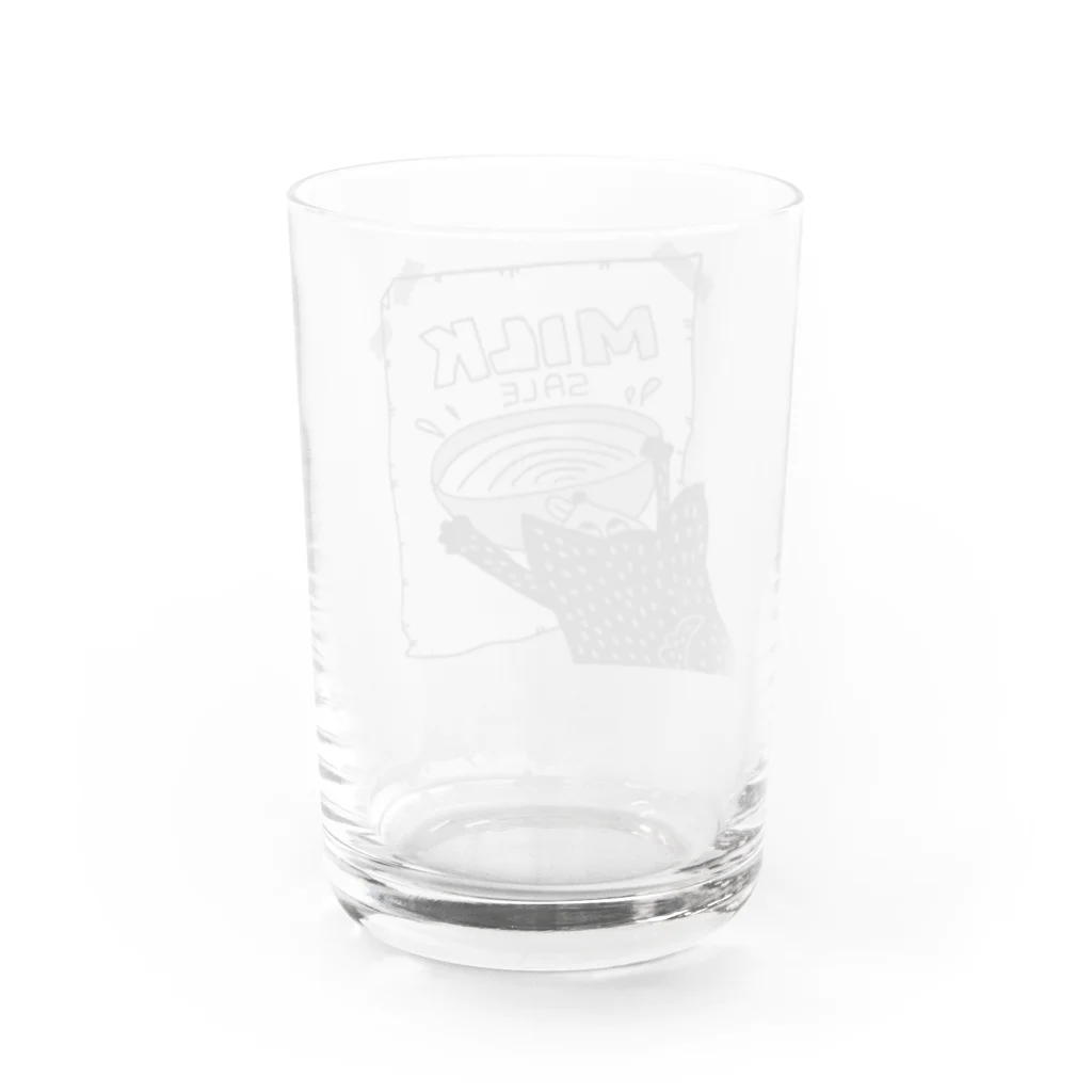 akyunのMILK　DOGGY Water Glass :back