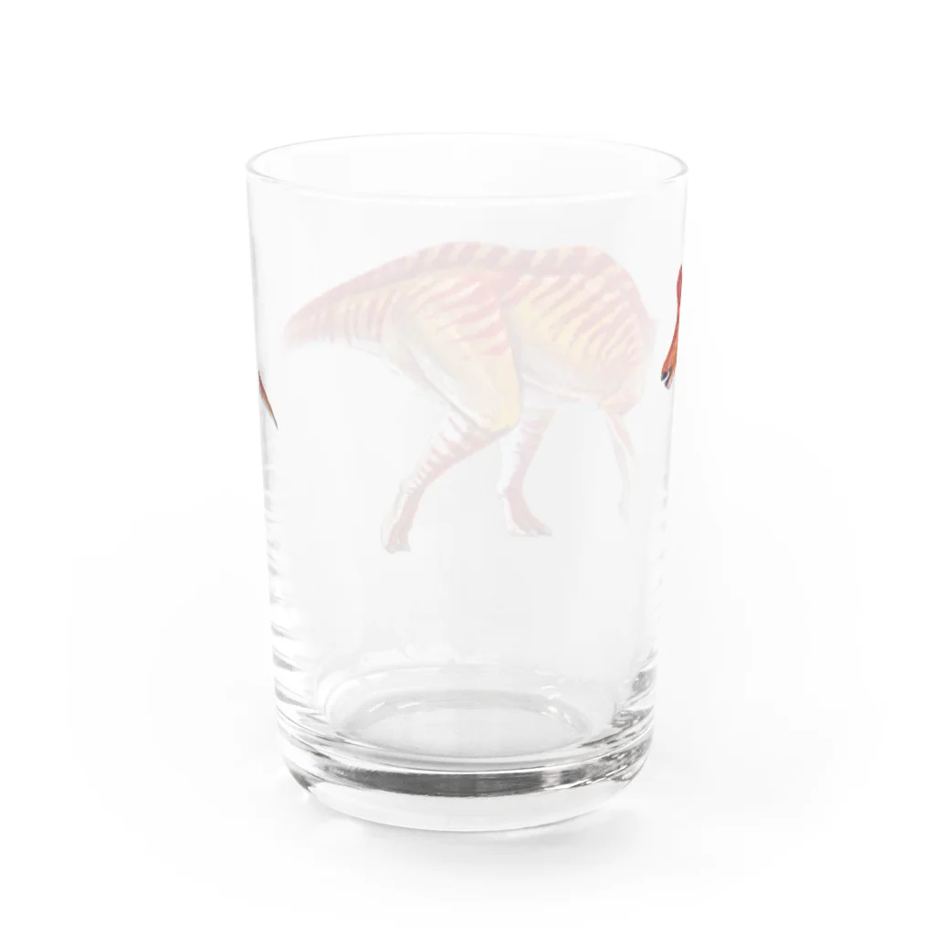 segasworksのランベオサウルス Water Glass :back