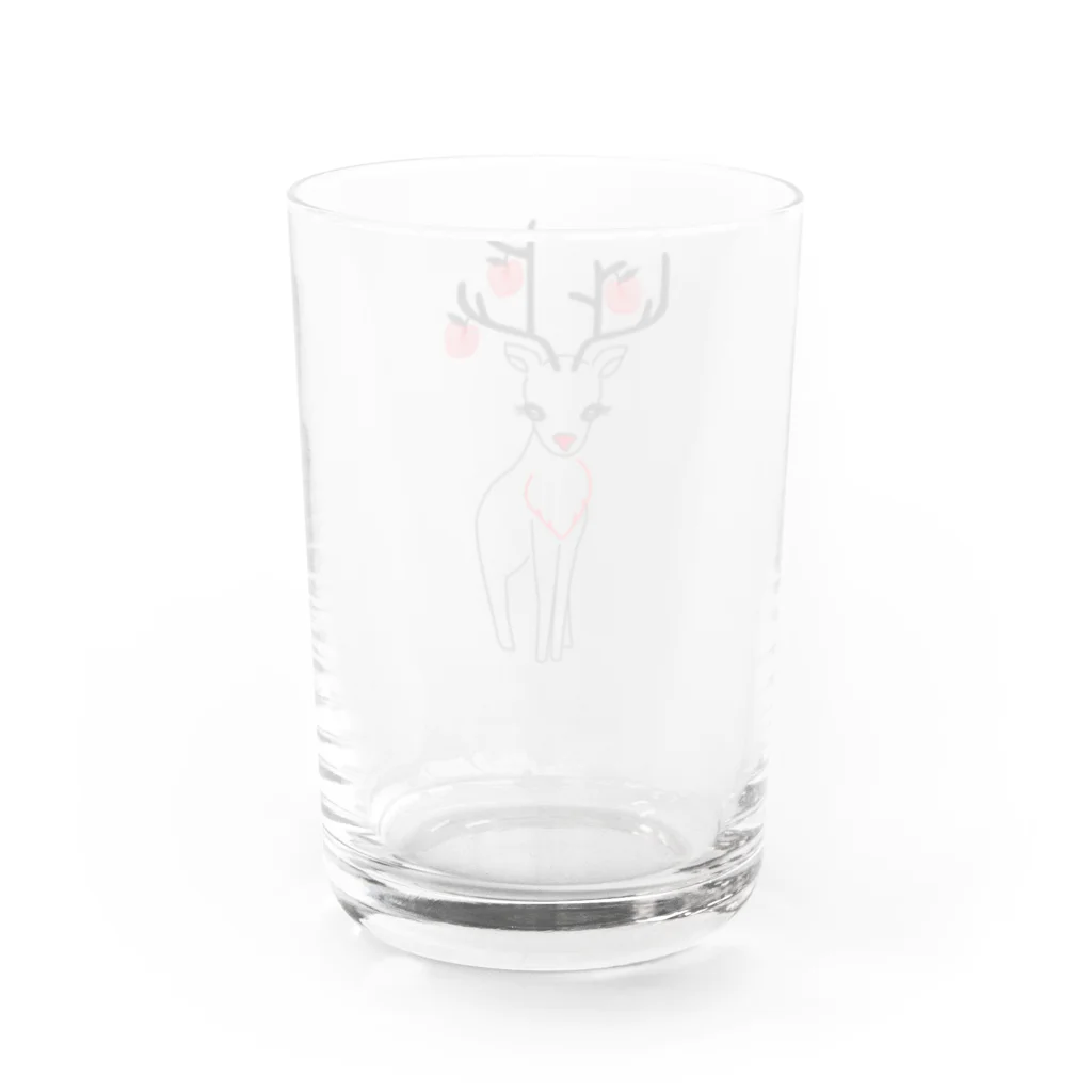 ソーメンズのおかしなトナカイ Water Glass :back