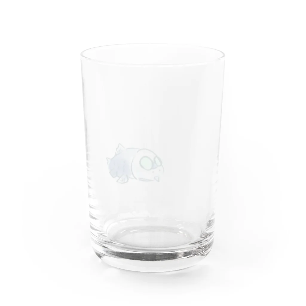 Planaria.Flashの【ゆるゆる深海魚】デメニギス Water Glass :back