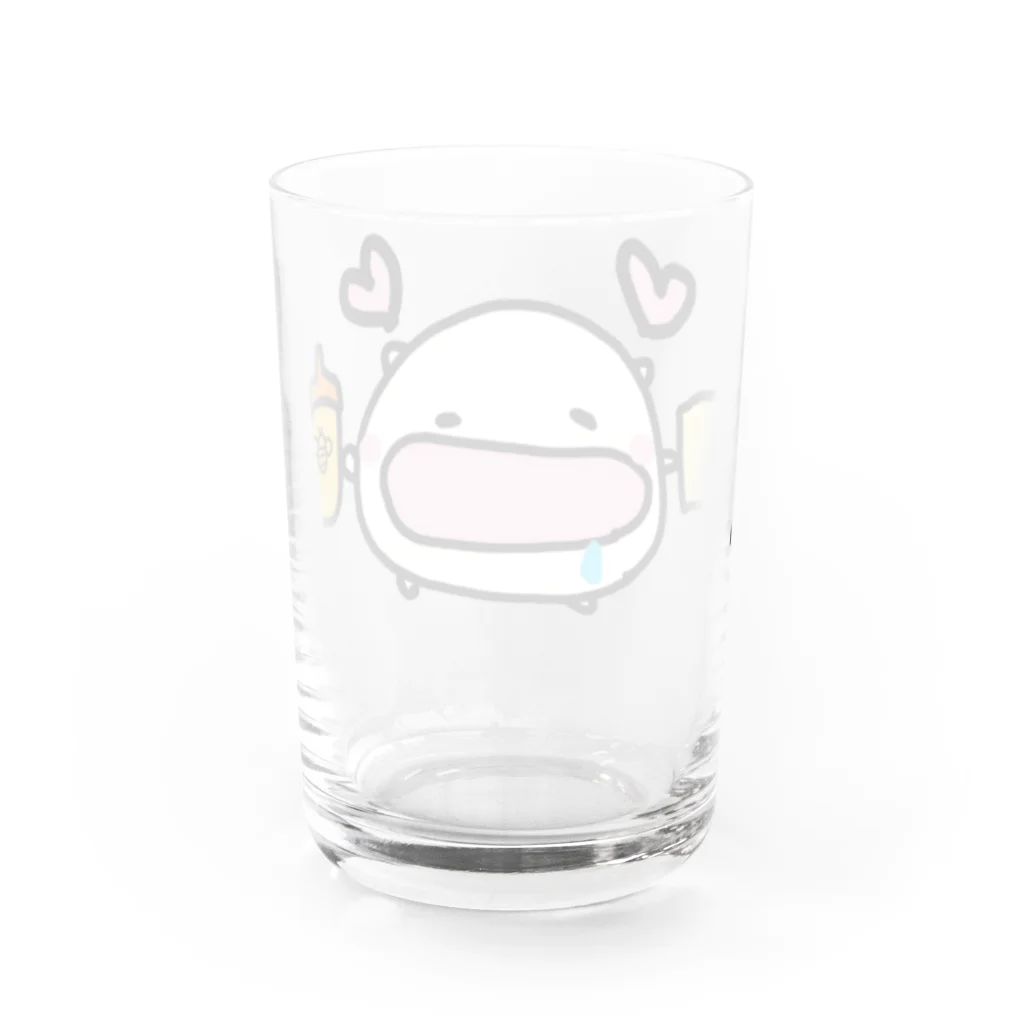 ダイナマイト87ねこ大商会のチーズとはちみつの罪深さにやられるねこです Water Glass :back