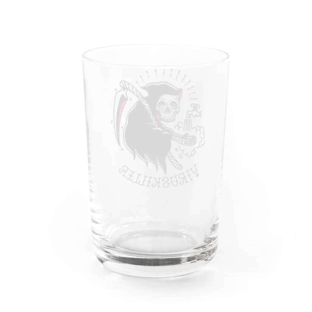 DM7WORKSのお試し支店のvirus killer Water Glass :back