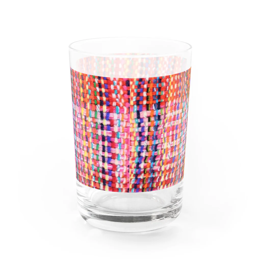 Hana Sungo　はなさんごのHand weaving-RW Water Glass :back