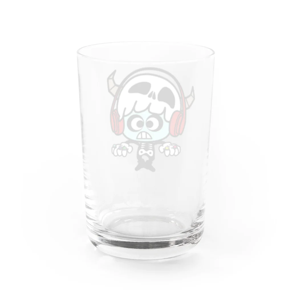 いろんないきもののゾンビのすけ Water Glass :back