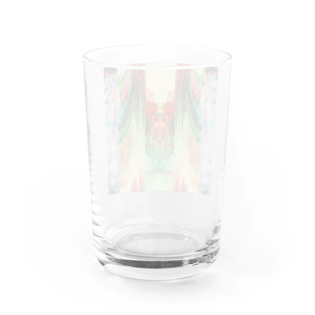 egg Artworks & the cocaine's pixの垂Re:滝 Water Glass :back