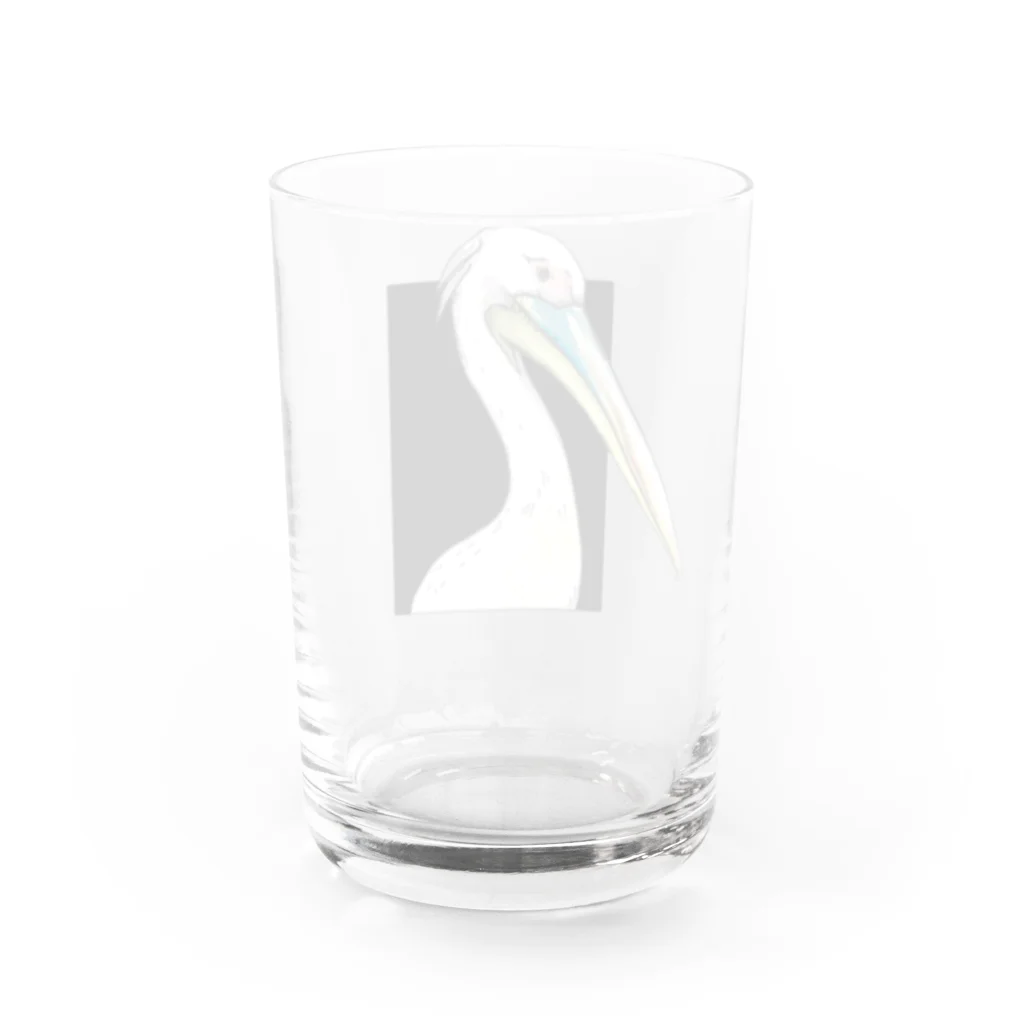 Leee_sanのモモイロペリカン Water Glass :back