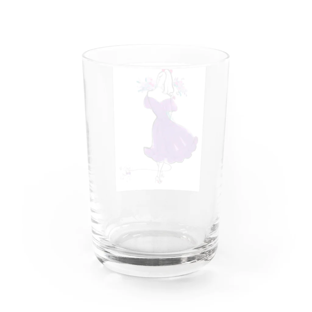 Jojo Yan | A Fashion Illustratorのフラワーアレンジに夢中 Water Glass :back