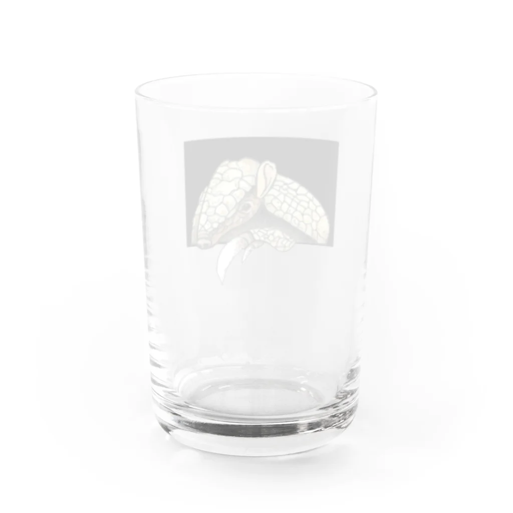 Leee_sanのムツオビアルマジロ Water Glass :back