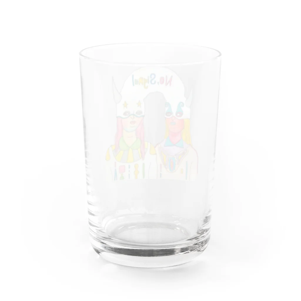 mollyの家の繋がってるけど繋がってない Water Glass :back