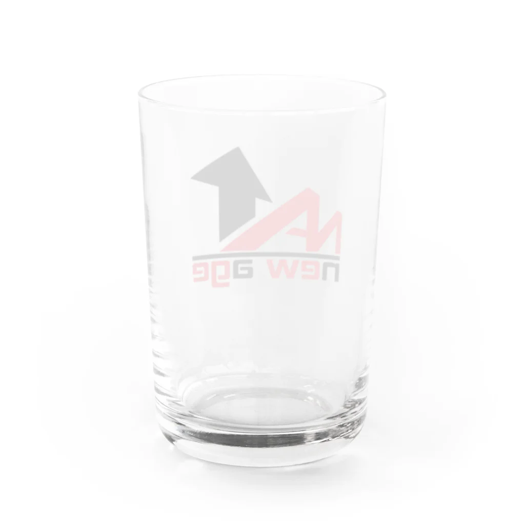 NewAgeGroupのNew Age Group ロゴグッズ ver3 Water Glass :back