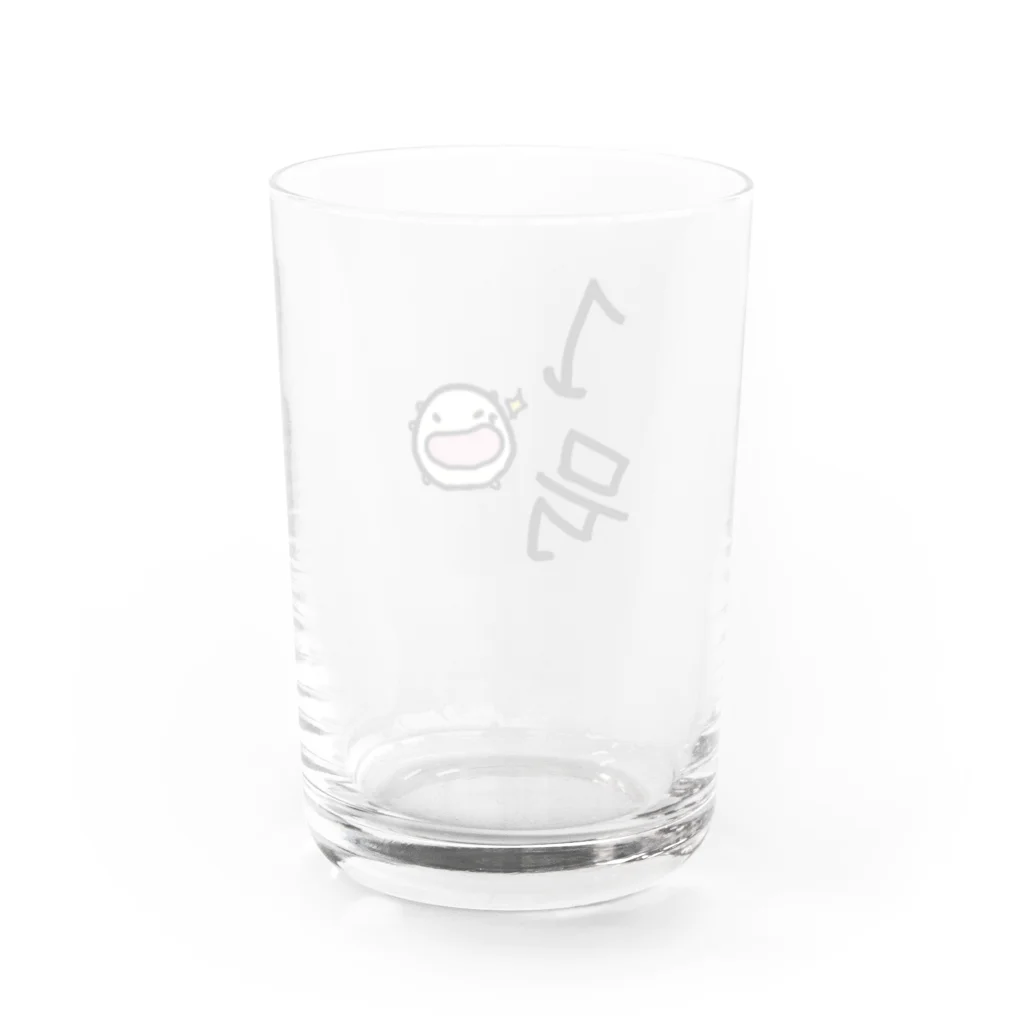 ダイナマイト87ねこ大商会の正義の味方にゃんだー１号 Water Glass :back