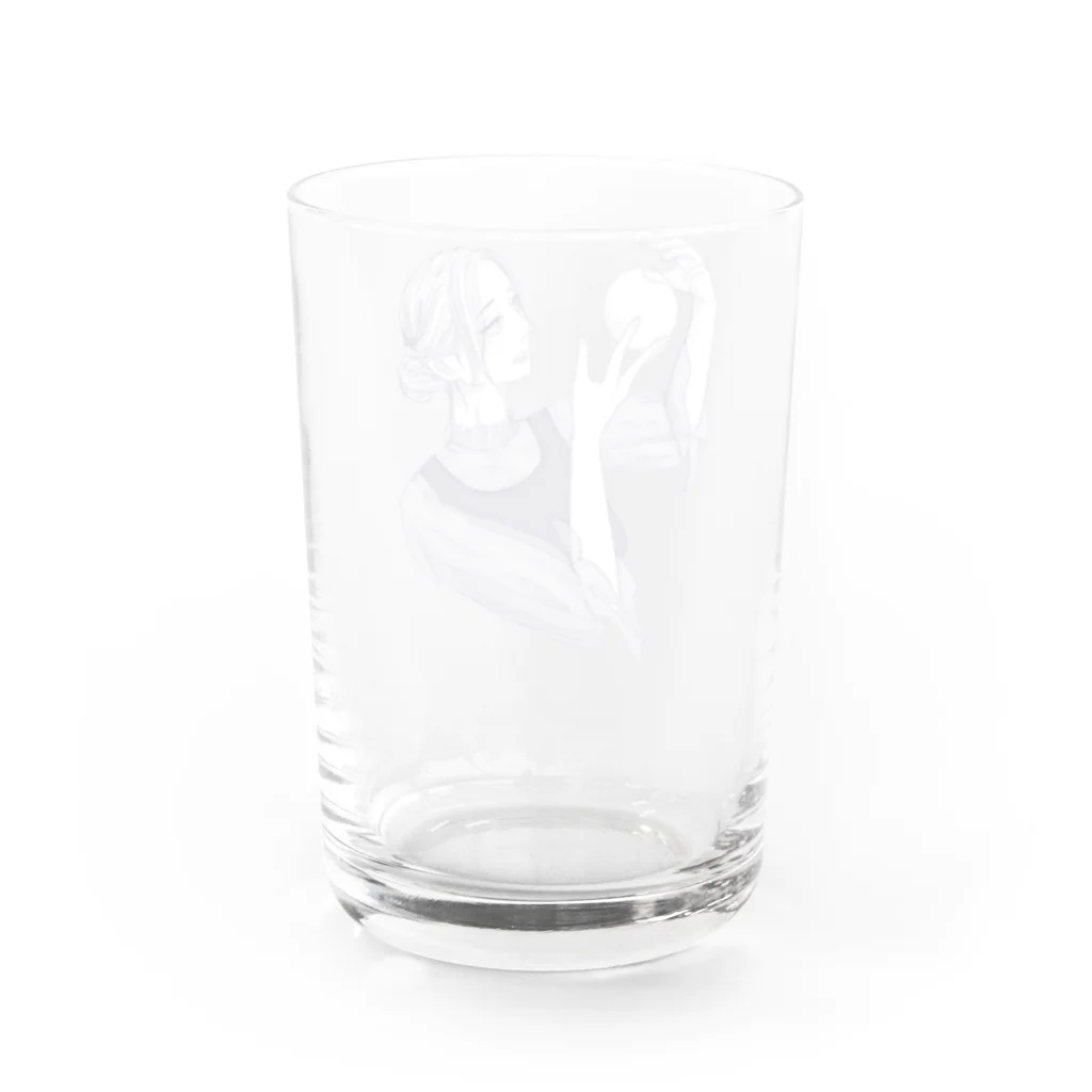 わおさきのCONTACT Water Glass :back