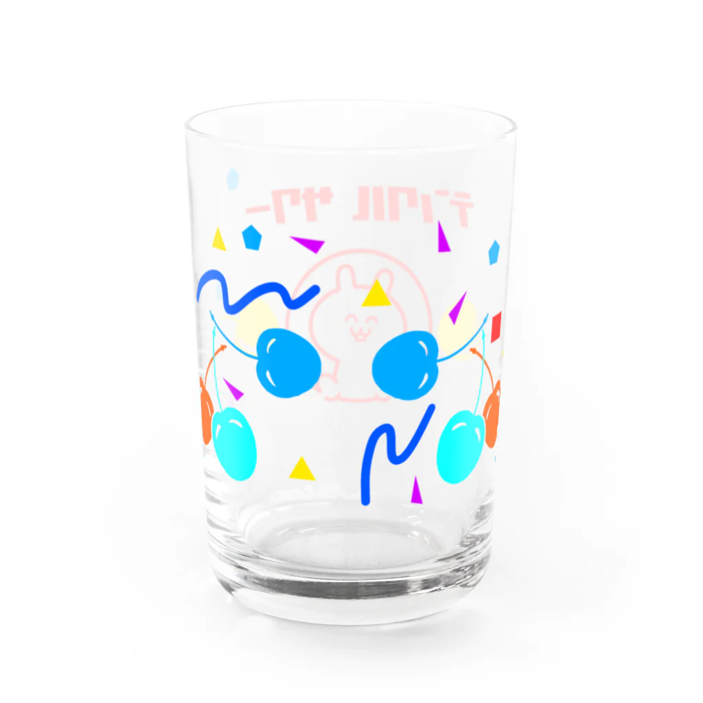 Twinkle★Thanksのテンクルサワーグラス Water Glass :back