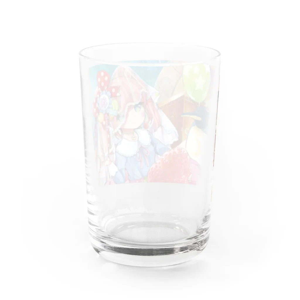 つるしまたつみのNEOきゃわいい Water Glass :back