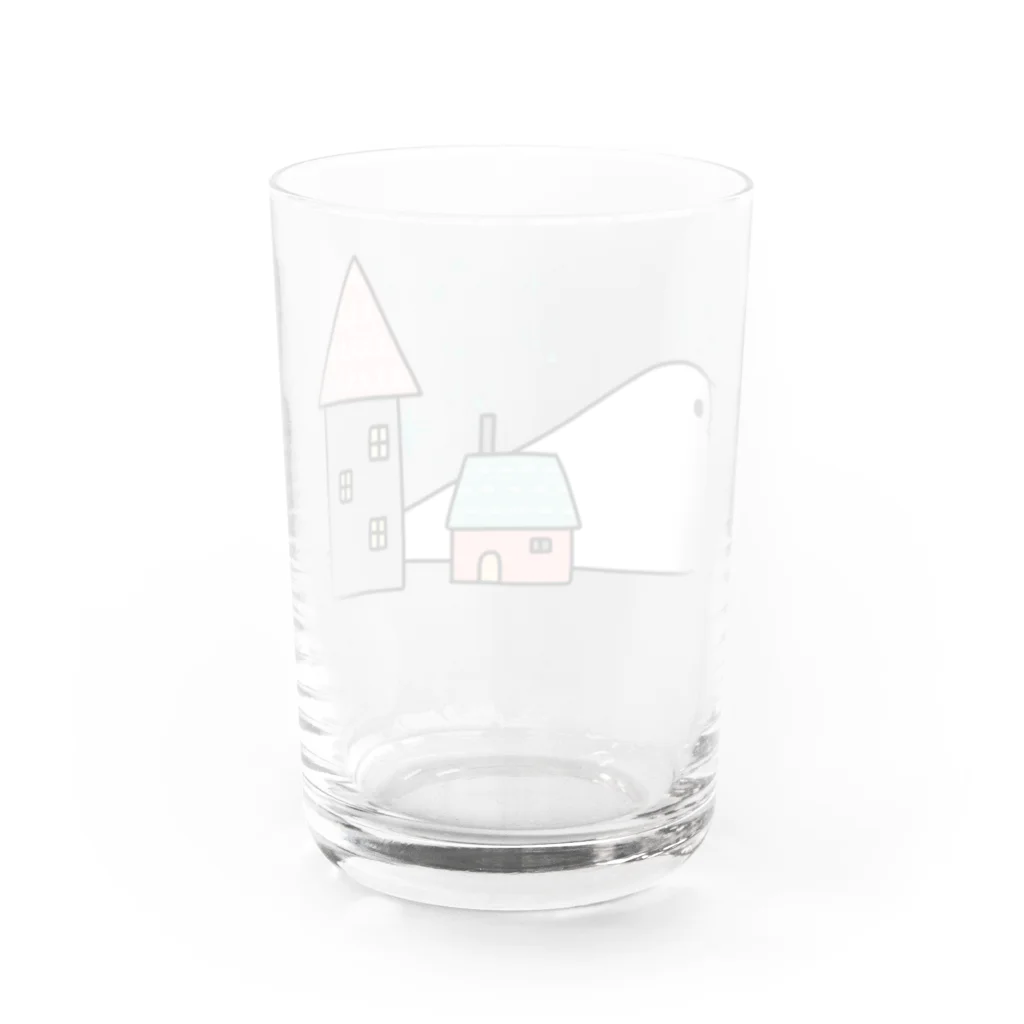 ・buncho days・ 文鳥デイズのStay home 文鳥 Water Glass :back