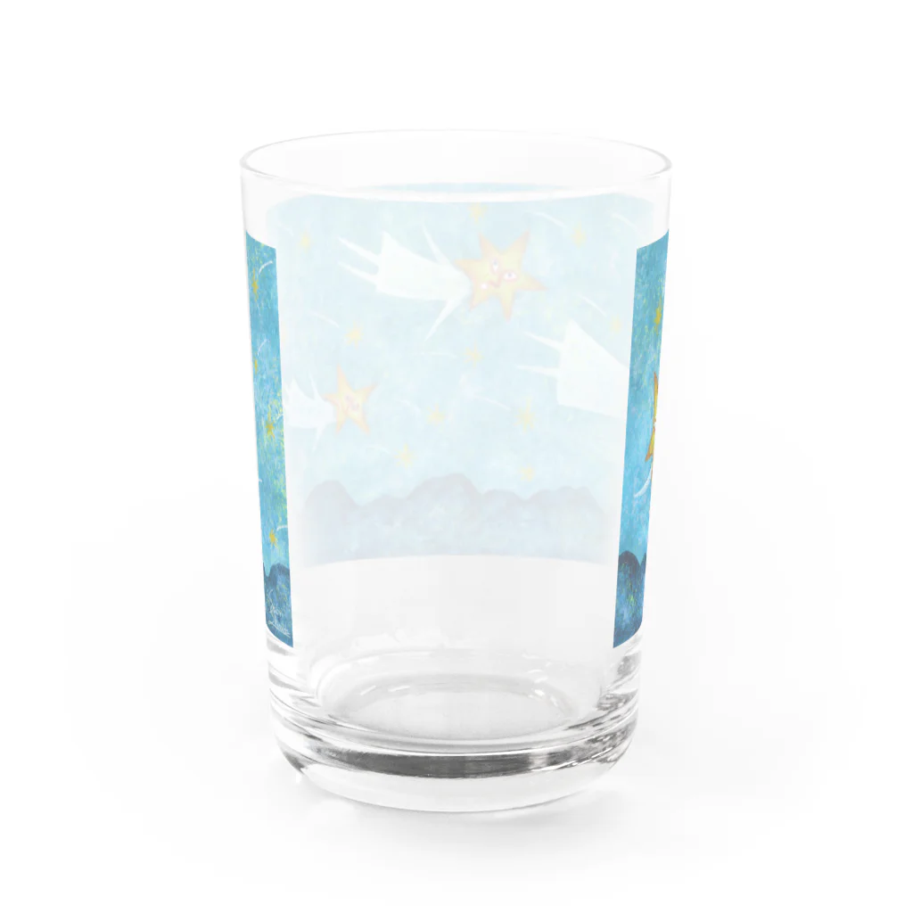 saorishinadaのStarry night Water Glass :back